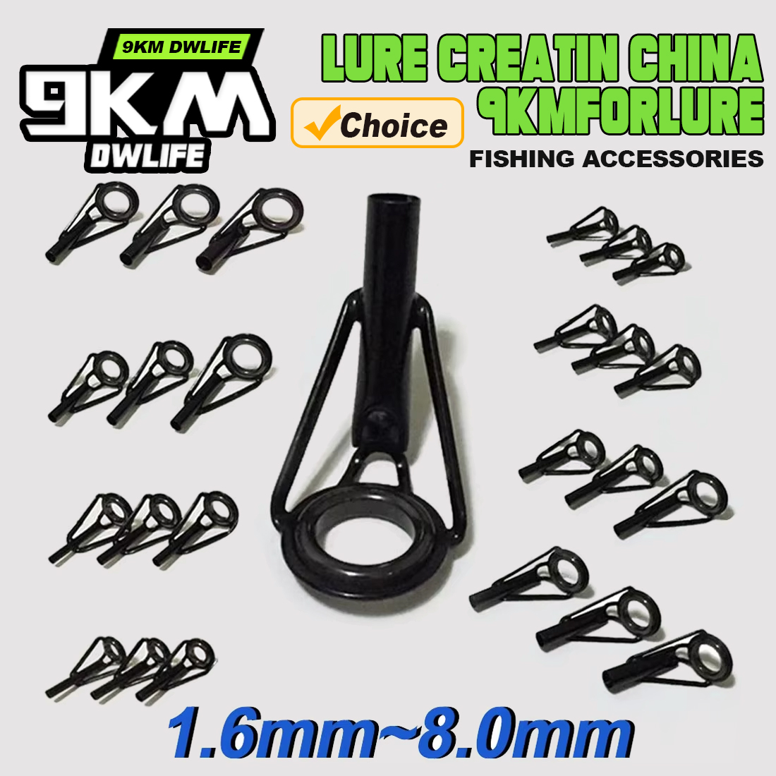 Fishing Rod Guide Replacement - Kit de reparo de guias de
