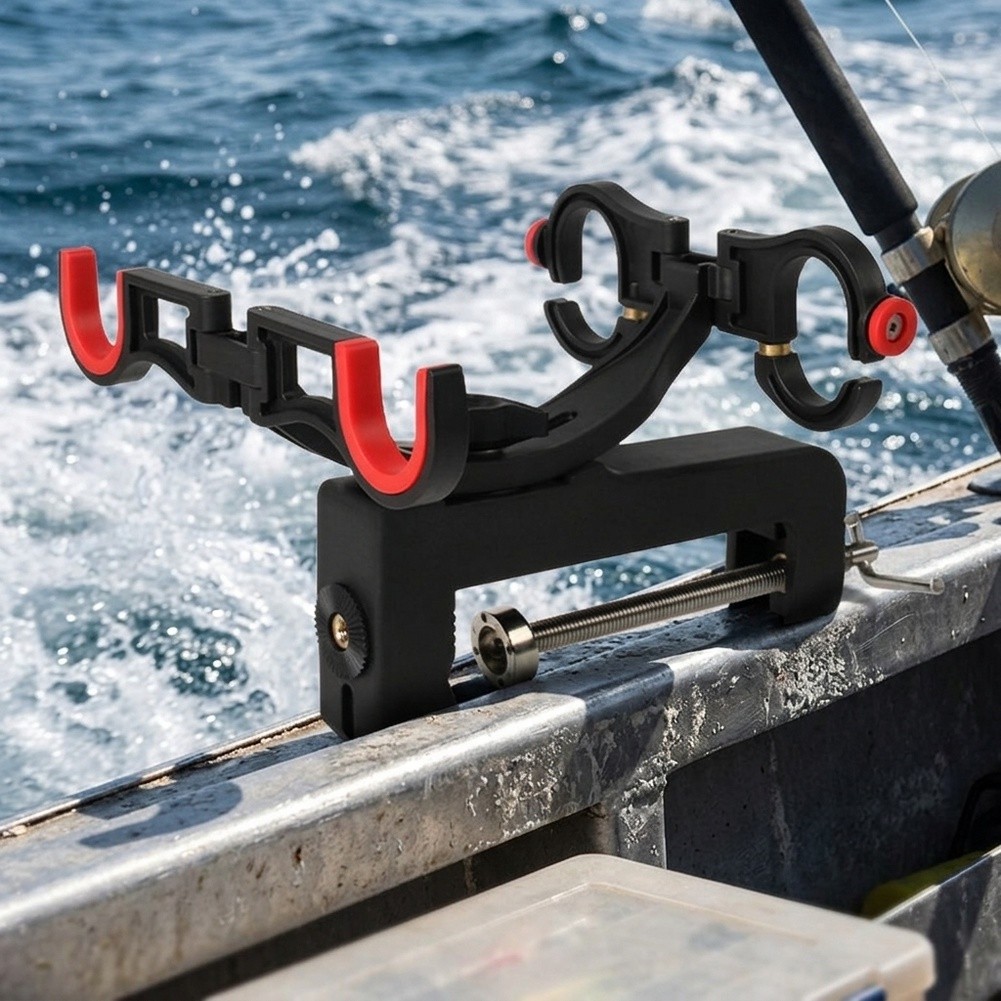 Suporte de Vara de Pesca Dupla - Fishing Rod Boat avaliação e preço