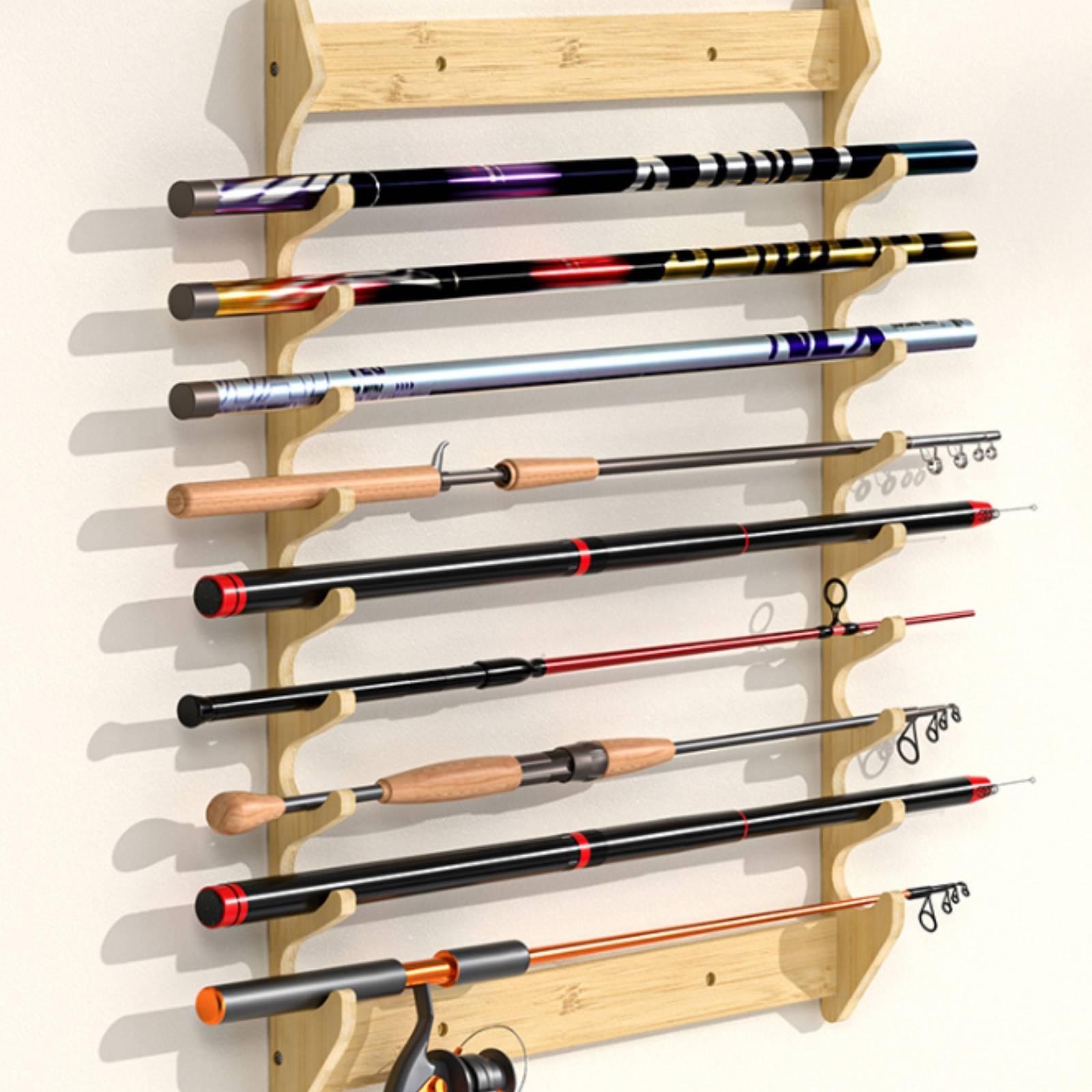 Suporte de Parede para Varas d - Fishing Rod Rack avaliação e preço